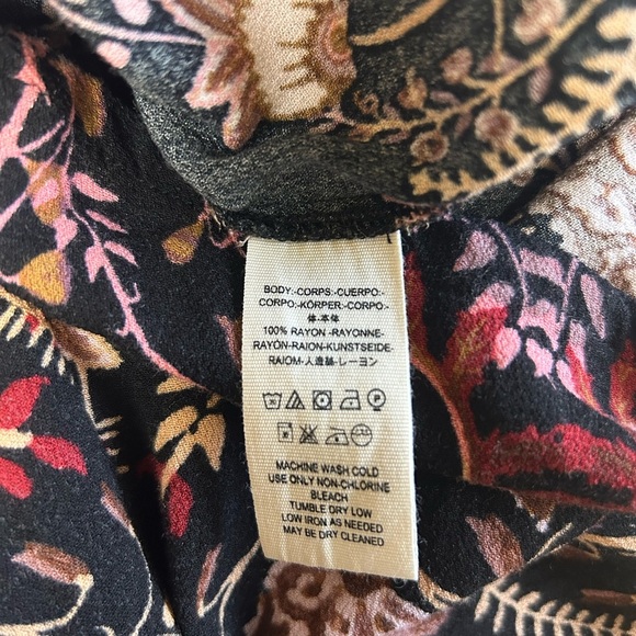 Free People Floral Off-The-Shoulder Romper - Picture 5 of 8